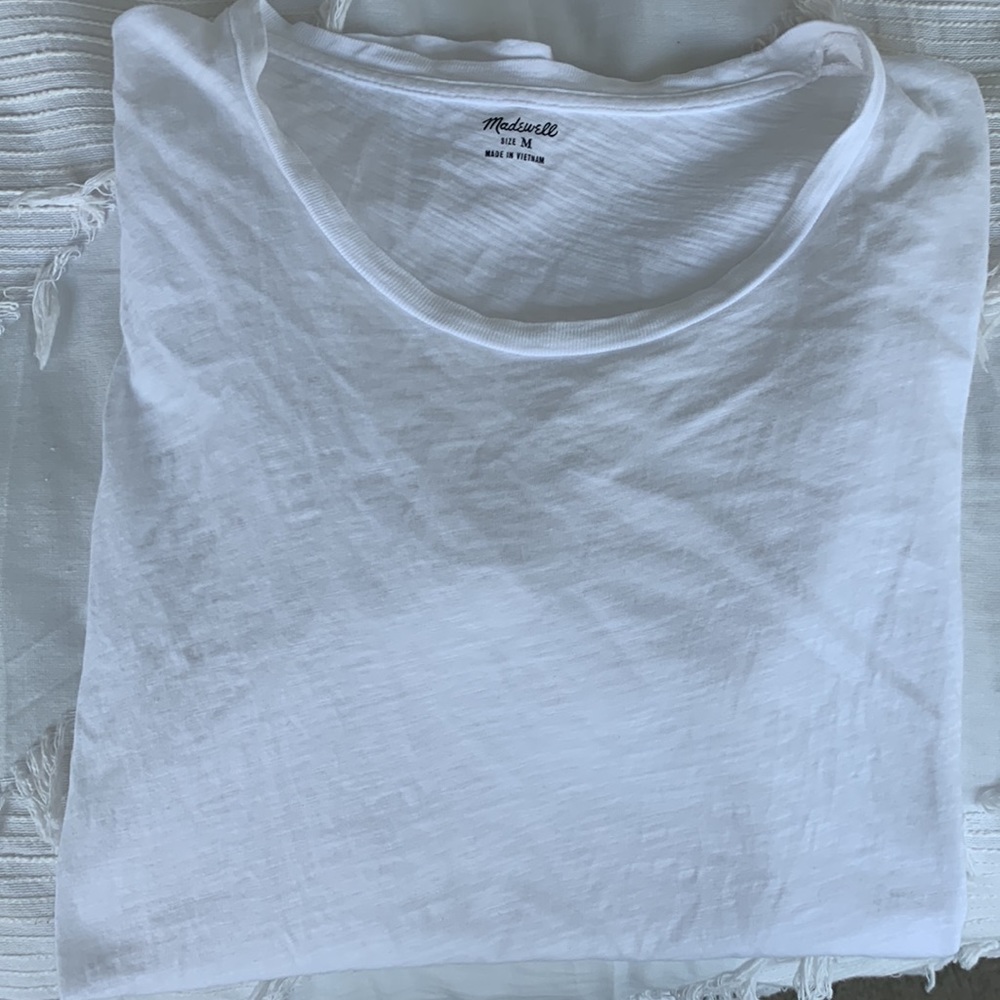 Madewell White Tee